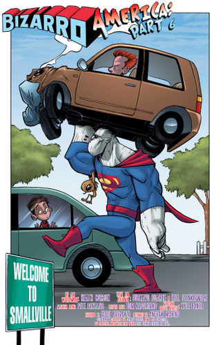 Illustration for article titled Bizarro #1 soars with kid-friendly, continuity-free superhero comedy
